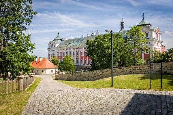 Benediktinerkloster Broumov Der Tschechischen Republik lizenzfreie Stockbilder