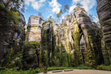 Çek Cumhuriyeti Adrspach Rock Town