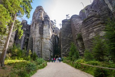 Çek Cumhuriyeti Adrspach Rock Town