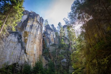 Çek Cumhuriyeti Adrspach Rock Town