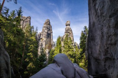 Çek Cumhuriyeti Adrspach Rock Town