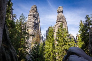 Çek Cumhuriyeti Adrspach Rock Town