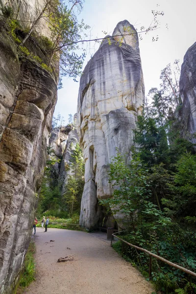 Çek Cumhuriyeti Adrspach Rock Town — Stok fotoğraf