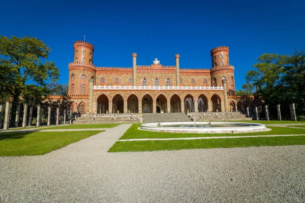 Palác Kamieniec Zbkowicki Dolním Slezsku Polsku — Stock fotografie