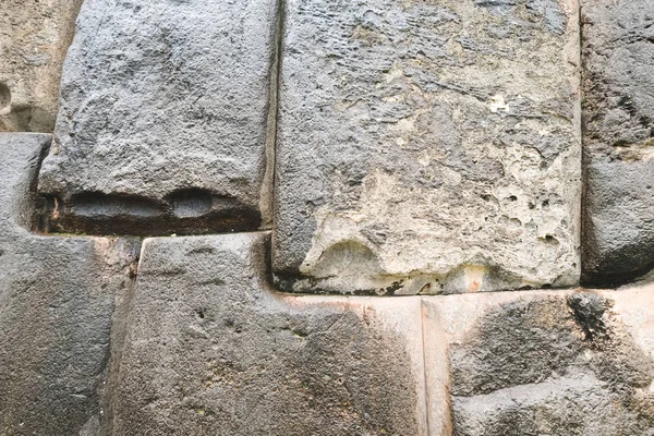 Ancient stones that fit into the junction of the junction of Peru Cusco Mystery Architecture