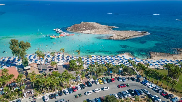 Aerial View Tropical Cyprus Island — Stock Photo, Image