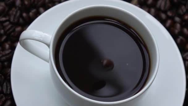 Faire Une Tasse Café Ralenti — Video