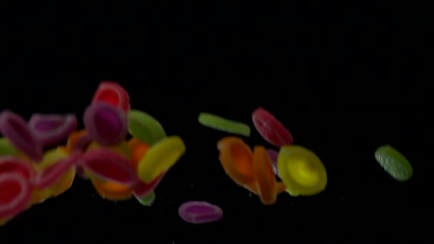 Gelatine Dessert Zeitlupe — Stockvideo