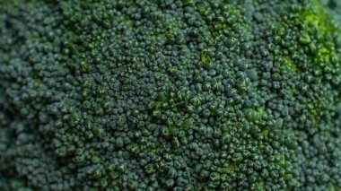 Mutfak odasında masada brokoli kapatın