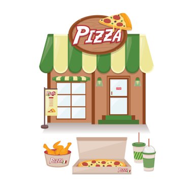 Bilgisayar ve cep telefonu ile online alışveriş. Bilgisayar ve cep telefonu ekran üzerinde mağaza. -Vektör