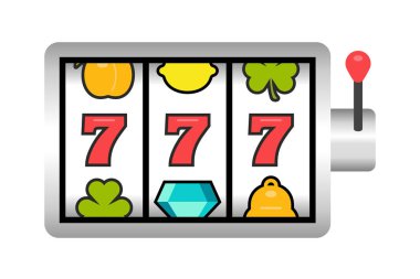 Kumar makinesi. düz stil. Beyaz arka plan üzerinde izole