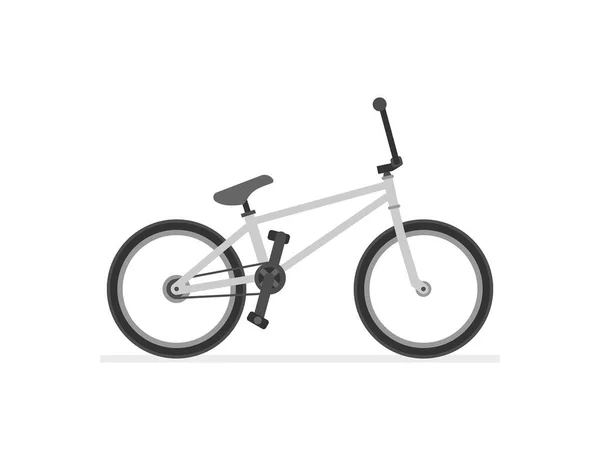 Bmx Bike Aislado Sobre Fondo Blanco — Vector de stock