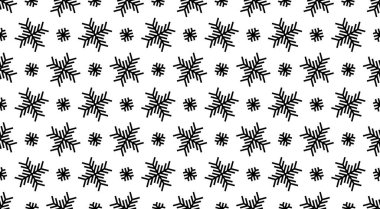 Noel kar tanelerinin kusursuz deseni. Kış Noel arkaplanı