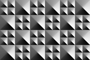 Soyut Geometrik kusursuz desen. Mozaik tasarım