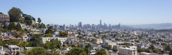 San Francisco Cityscape Seen Diamond Heights Overlooking Noe Valley Downtown — Stock Photo, Image