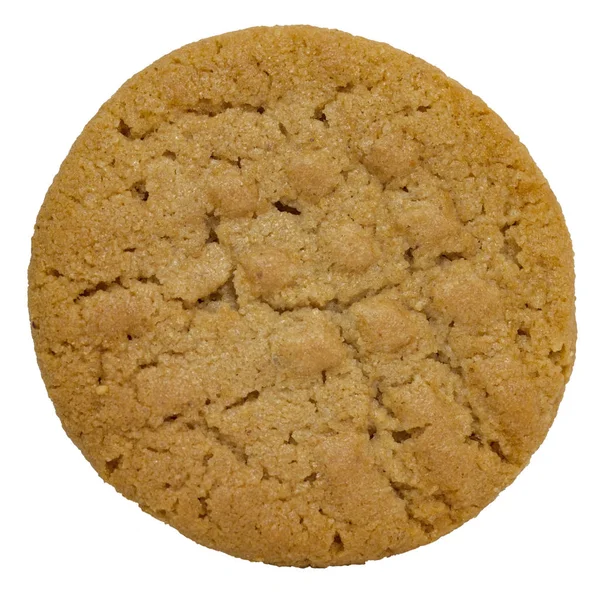 自家製ピーナッツバタークッキーの分離 — ストック写真