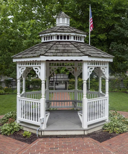 Parque Público Vacío Gazebo — Foto de Stock