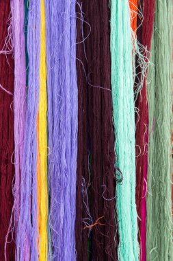 Pamuk iplik çeşitli renk