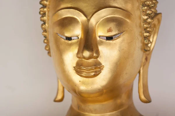 Buddha Image Dans Temple Image Réserve — Photo