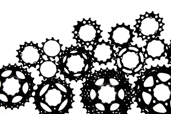 Bicicletta Titanio Cassette Pezzi Ricambio — Foto Stock