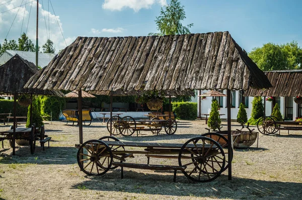 Restaurante Estilo Rural Junto Lago — Foto de Stock