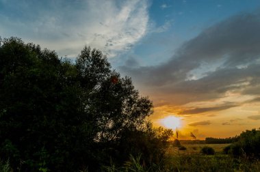 Kırsal kesimde akşam geç saatlerde