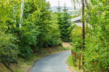 Bir sokak Turnov içinde