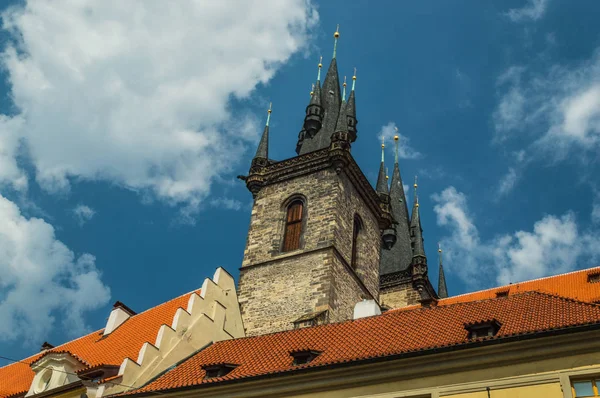 Torre Histórica Praga — Foto de Stock