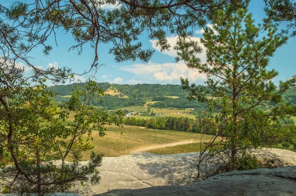 Горы Карконоше Чехии — стоковое фото
