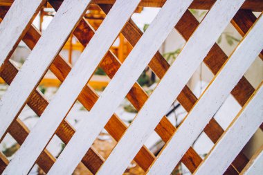 Ahşap çit arka plan dokusu 