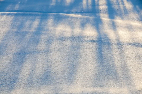 Снежный Фон Зима Тени Снегу — стоковое фото