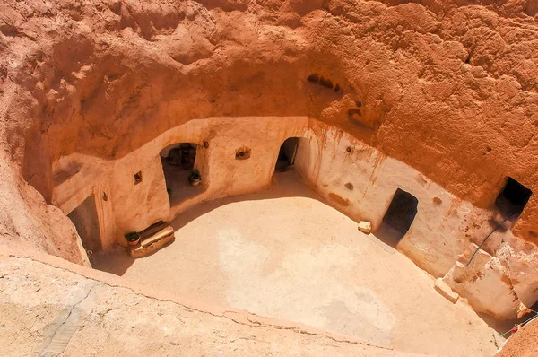 Cuevas Residenciales Troglodita Matmata Túnez África — Foto de Stock