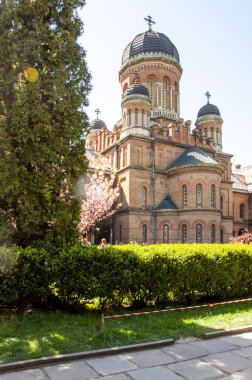 Chernivtsi üniversitede toprakları üzerinde