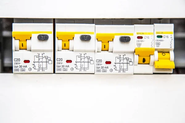 차단기 Rcd 차단기 — 스톡 사진