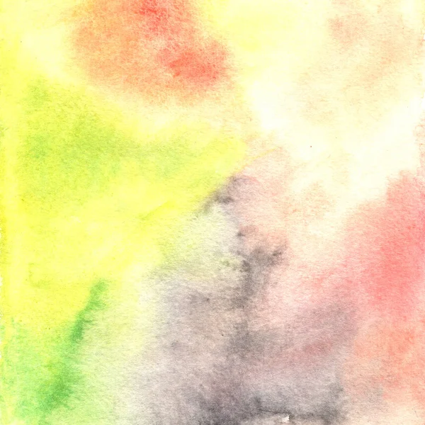 Gentle Colorful Watercolor Textured Background — Stock Photo, Image