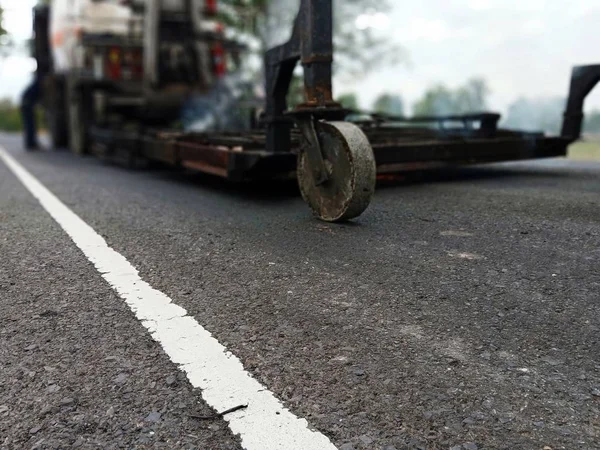 Construcción de carreteras — Foto de Stock