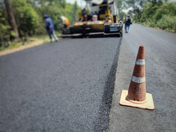 Construcción de carreteras — Foto de Stock