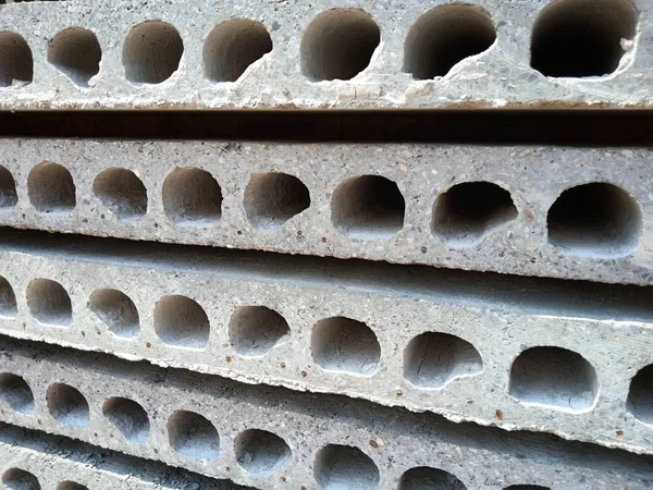 Förspänd betonggolv — Stockfoto