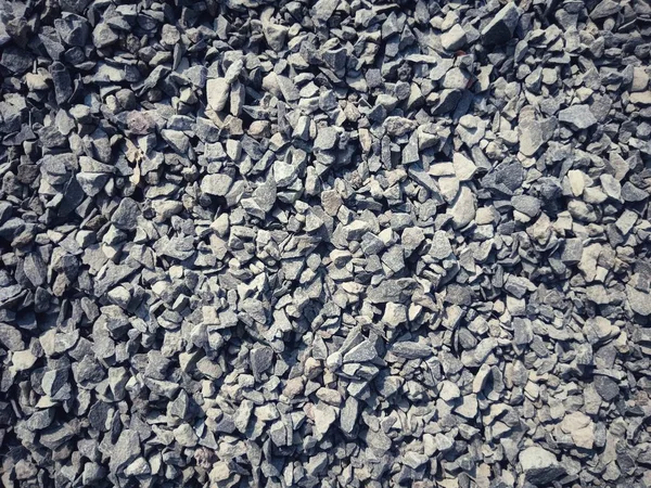 Piedra utilizada en la construcción de carreteras — Foto de Stock