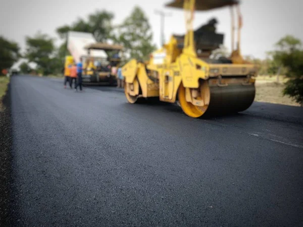 Construcción de carreteras — Foto de Stock