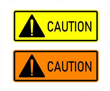 Bariyer uyarı işareti