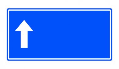 Çizimlere ait boş trafik işaretleri