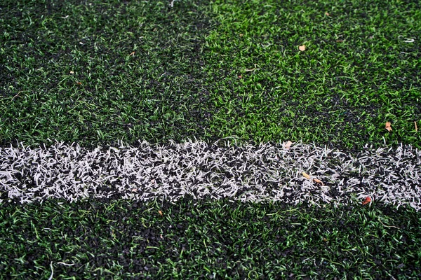 Kunstrasen-Futsalfeld — Stockfoto