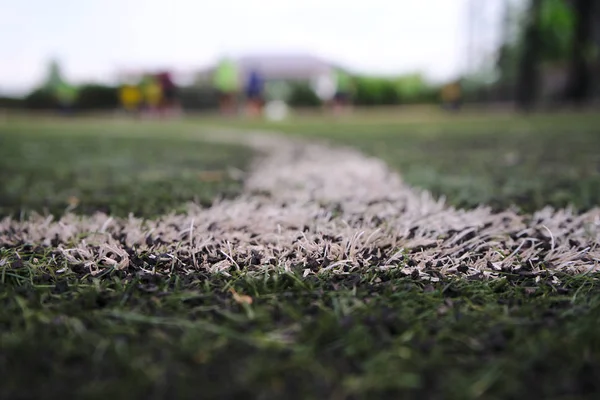 Мини-футбольное поле в Таиланде — стоковое фото