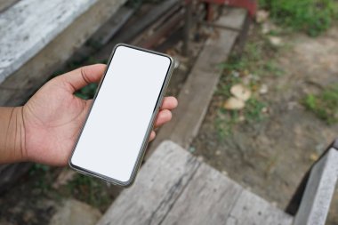 Cep telefonları resimleri doldurmak için boş yüz