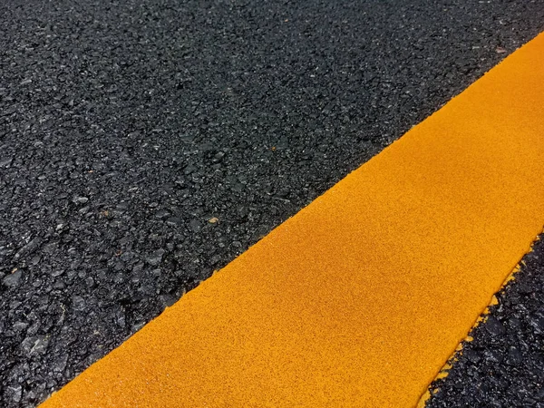 Yellow Traffic Line Color Safety Traveling — Stock Photo, Image