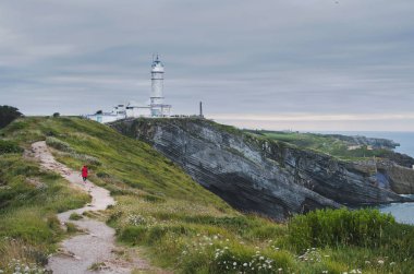 Faro Cabo Belediye Başkanı Deniz feneri Santander şehrinde