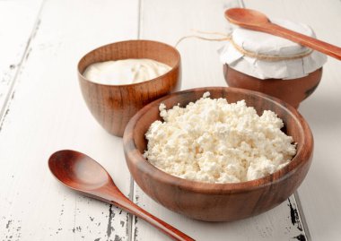 Süt ve süt ürünleri süt peynir, ekşi krema, kopya alanı, arka plan