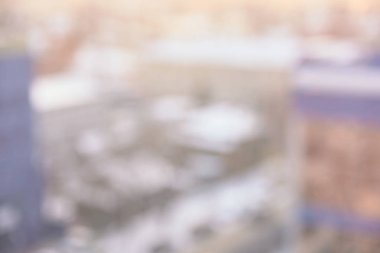 Arka plan bulanık. Üstten görünüm. Soğuk renk.