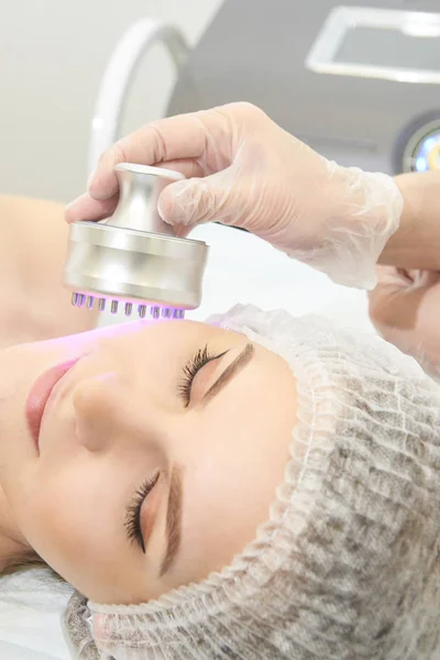 Gezicht Spa Cosmetologie Procedure Huidverzorging Heffen Age — Stockfoto